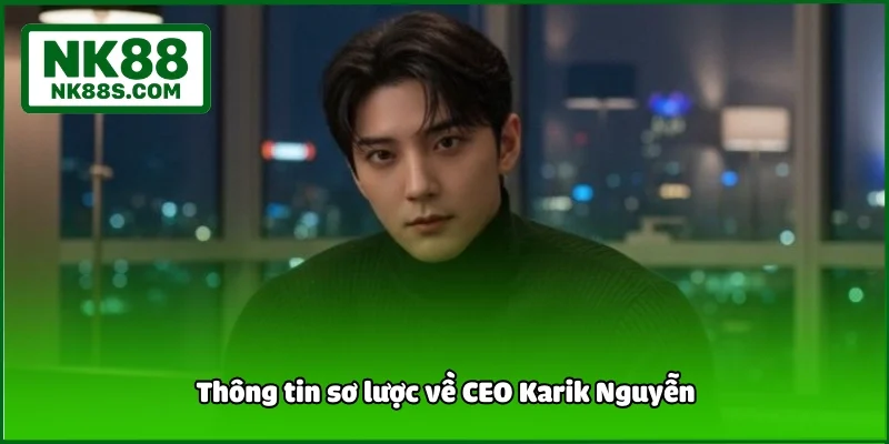 Thông tin sơ lược về CEO Karik Nguyễn