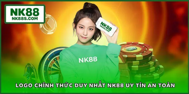 logo chính thức duy nhất nhà cái NK88 uy tín an toàn