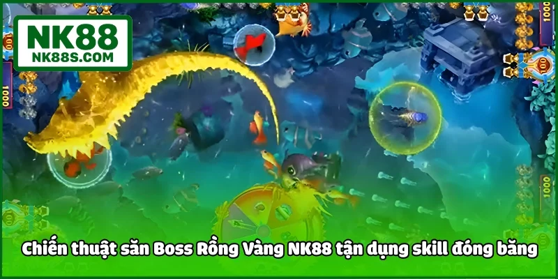 Chiến thuật săn Boss Rồng Vàng NK88 tận dụng skill đóng băng